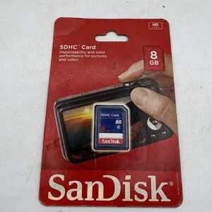 SanDisk SDHC 8 GB Memory Card Class 4 Storage Cameras PC